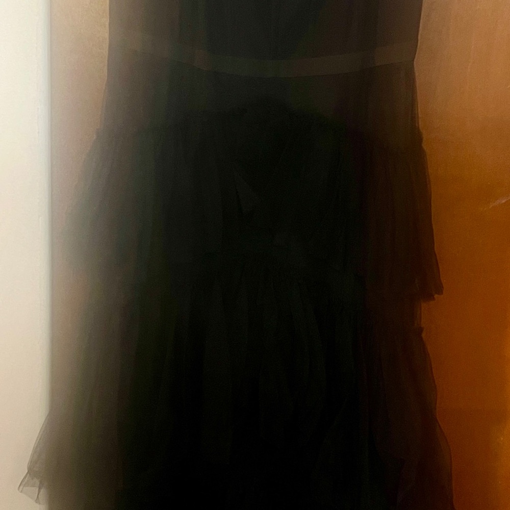 Betsy & Adam Black Maxi Dress